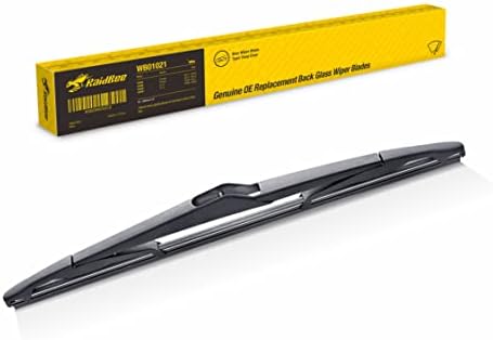 Rear Wiper Blade 12 inch, for Ford Fiesta 2018-2011,Focus 2018-2012,Saab 9-5 2009-2006,Saturn Astra 2008-2009 Rear Windshield Wiper for Automotive Replacement Windshield Wiper Blades(12-M)