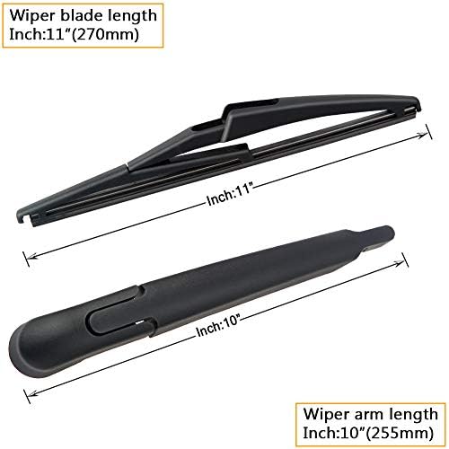 Rear Wiper Arm Blade Replacement for Jeep Renegade 2015–2021