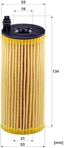Mann Filter HU 6004 x Cartridge Oil Filter Replacement Compatible With BMW 328d (2014-2018), 328d xDrive (2014-2017), 535d (2014-2016), 535d xDrive (2014-2016), X3 xDrive28d (2016-2017)