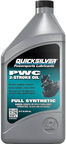 Quicksilver Full Synthetic 2-Stroke PWC Marine Engine Oil