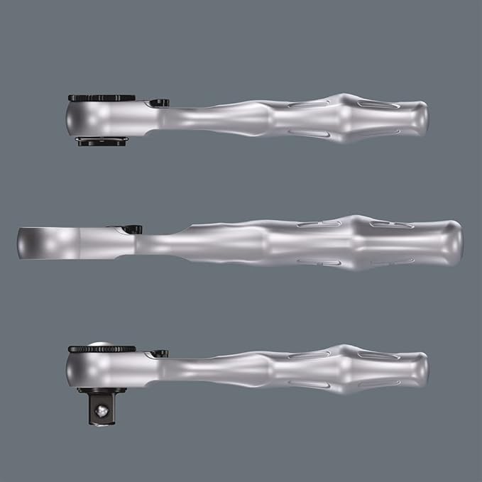 Wera - 5073230001 8001 A 1/4" Square Drive Bit Ratchet, 60 Teeth