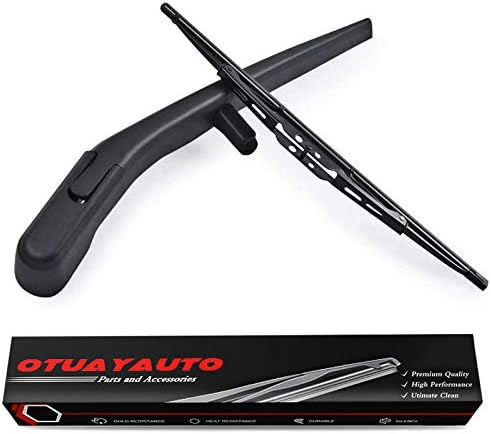 OTUAYAUTO Rear Windshield Wiper Arm Blade Set, Replacement for Jeep Liberty 2008-2012 Vehicles - Replacement OEM 68034341AD