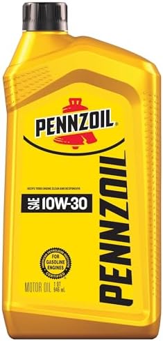 Pennzoil 10W-30 Motor Oil, 1 Quart