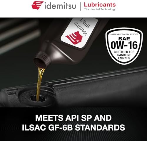Idemitsu IFG7 0W-16 SP/GF-6B Full Synthetic Motor Oil – 1 Quart