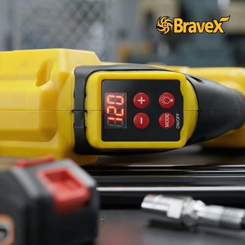 Electric Grease Gun, Cordless Grease Gun Kit with 40" Flex Hose, 12000 PSI