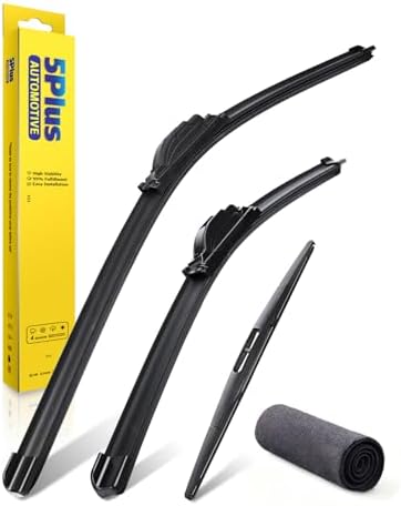 5 PLUS Custom-Fit Wipers fits Nissan LEAF 2018-2025 Windshield Wipers