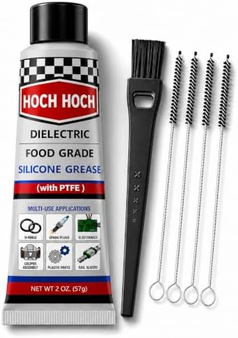 2 Oz Multi Purpose Food Grade Silicone Grease (PTFE) Dielectric Grease Tube