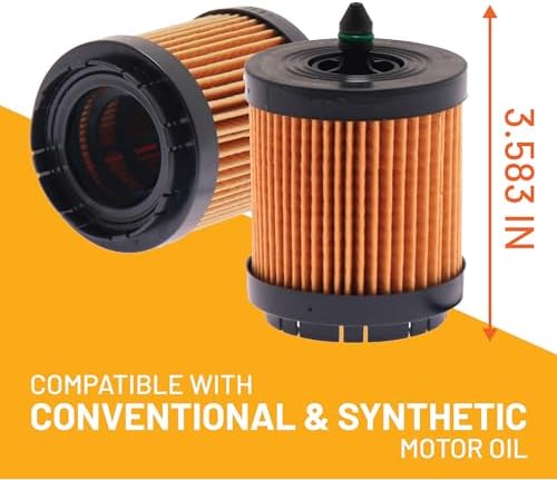 FRAM EG+ CH9018P 10K Mile Change Automotive Replacement Interval Cartridge Engine Oil Filter for Select Vehicle Model Years, Vehicle Engine Protection Oil Filter for Everyday Drivers