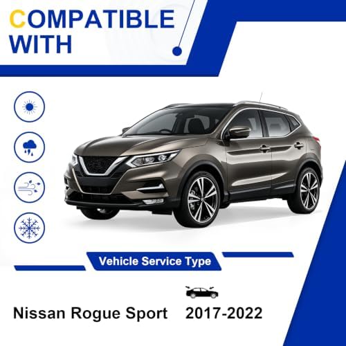 KAIYI 3 Pack Windshield Wipers Compatible with Nissan Rogue Sport 2017-2022