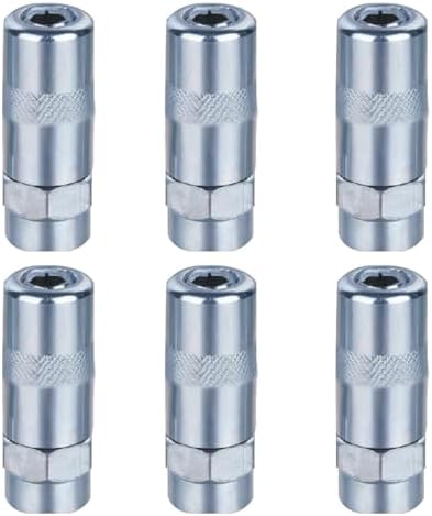 6PCS Car Grease Gun Nozzle Tip, 1/8" NPT Grease Gun Coupler Nozzle