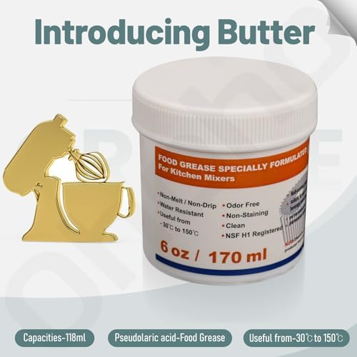 6 Oz Food Grade Grease for KitchenAid Stand Mixer, for Kitchen Stand Mixer