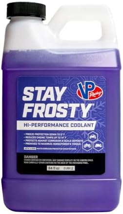 VP Racing Fuels 2087 Stay Frosty Hi-Performance Coolant, 64 Ounces (1 Pack)