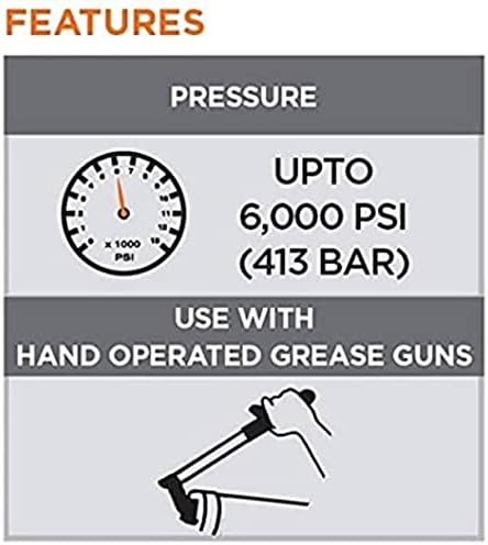 Groz PROLUBE Grease Injector Needle, 1-1/2 Inch Stainless Steel, 18-Gauge, 6,000 Max PSI, Grease Fitting Connection, Protective Sleeve Included, Pack of 2 (44880-2)