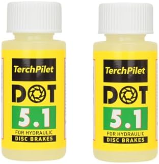 Bicycle DOT 5.1 Brake Fluid High Performance DOT Oil for SRAM/Hayes/Hope/Formula Hydraulic Disc Brakes,120ml/4oz