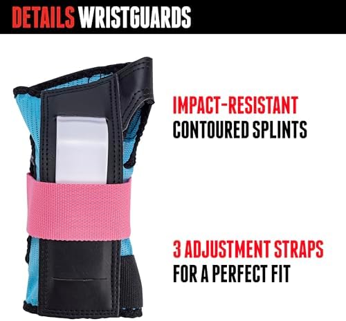 Triple Eight Saver Series 3-Pack Pad Set– Ideal for Skateboarding, In-line Skating, Roller Skating, and Biking