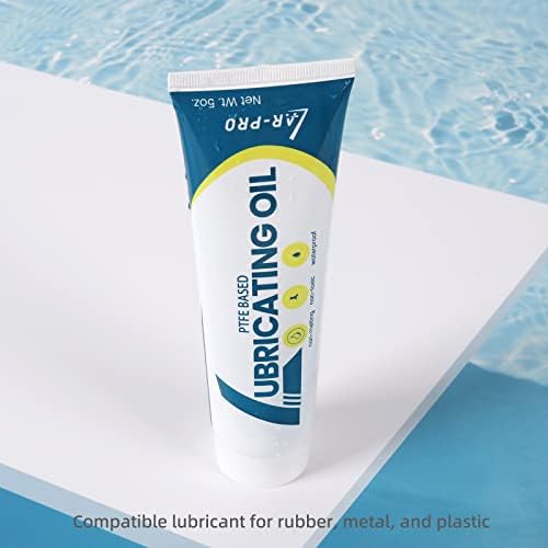 (4-Pack) AR-PRO 5oz General-Purpose Swimming Pool O-Ring Lubricant, Long-Lasting Lube for Pool O-Rings and Gaskets - Industry Standard Teflon-Based Lubricant and Sealant