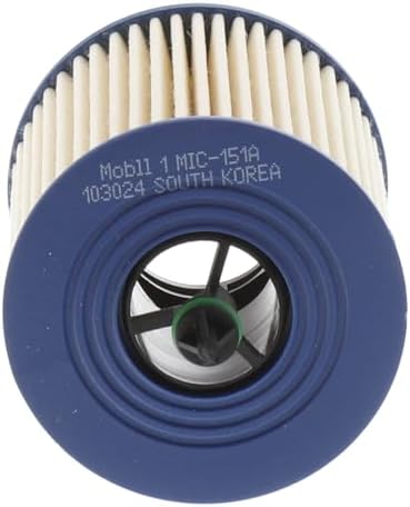 Mobil Oil Filter, Cartridge, 3-9/16 in Tall, Various Applications, Each