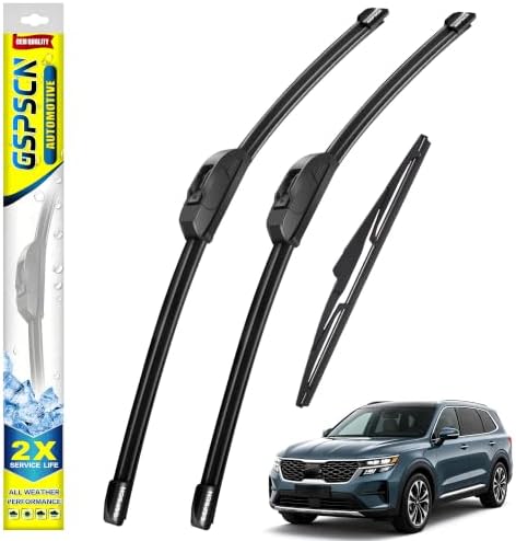 GSPSCN Windshield Wiper Blades for Kia Sorento GAS,HEV,PHEV 2021-2026