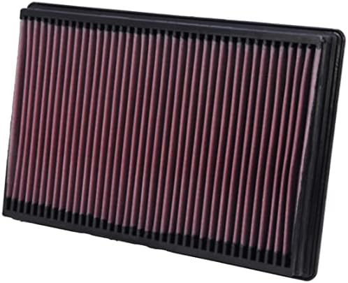 K&N High-Flow Original Lifetime Engine Air Filter: Increase Power: Premium, Washable: Compatible with Select 2002-2026 Dodge/Ram: 1500, 2500, 3500, 4500, 5500, 33-2247