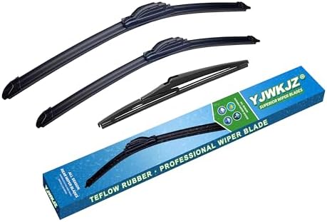 3 Wipers Fits Lexus RX330 2004-2006/RX350 2007-2009/RX400h 2006-2008