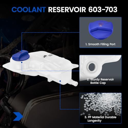 603-703 Coolant Tank for Audi A4/A6/VW Passat