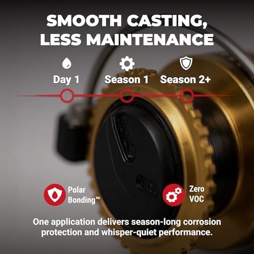 ReelX Fishing Reel Lubricant, Extreme-Pressure Anti-Corrosion Oil for Bearings, Spinning, Baitcasting, Spincast, Fly, Trolling & Electric Reels, Smooth Casting Saltwater Freshwater Protection, 4 oz