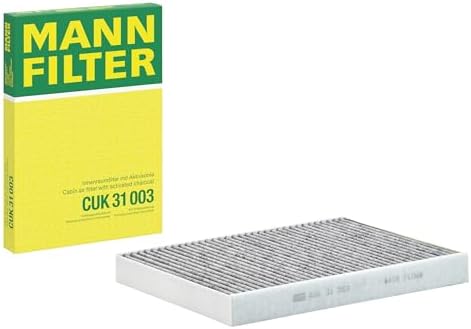 MANN-FILTER CUK 31 003 Cabin Air Filter - Pollen Filter with Activated Carbon
