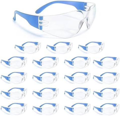 BIRDDIE Safety Glasses Anti Fog 20pcs For eye protection at work Unisex