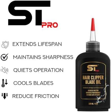 Supreme Trimmer Hair Clipper & Trimmer Blade Lubricating Oil 4 oz STO710