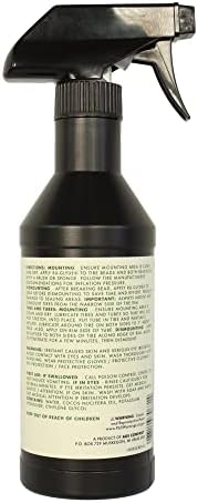 12 oz Bottle: Superior Rubber Lubricant for Smooth Tire Mounting & Enhanced Bead Protection on Cars, Trucks, and Motorcycles, Ready to Use Spray