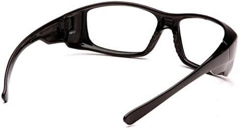 Pyramex Emerge Full Reader Safety Glasses SB7910D20 (3 Pair) (+2.0 Lens, Black Frame/Clear Lens)