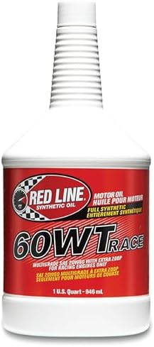 Red Line 10604 60WT Racing Oil Synthetic - Quart