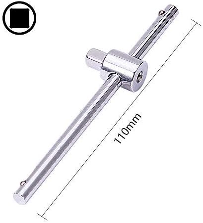 Utoolmart 1/4" Drive Sliding Wrench Breaker Bar T-Handle Socket Hand Tool 1pcs