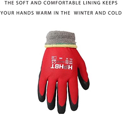 Winter Work Gloves - Double Coated Waterproof Oil-Proof work gloves 1 pair
