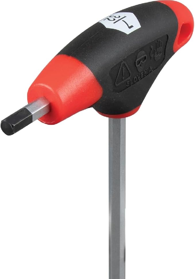 Klein Tools JTH610EB Ball End T-Handle Hex Key Set, SAE Inch Sizes Allen Wrench Set with 6-Inch Blades, Stand Included, 10-Piece