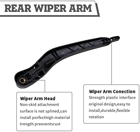 Rear Windshield Wiper Arm & Blade for Buick Enclave 2008-2017