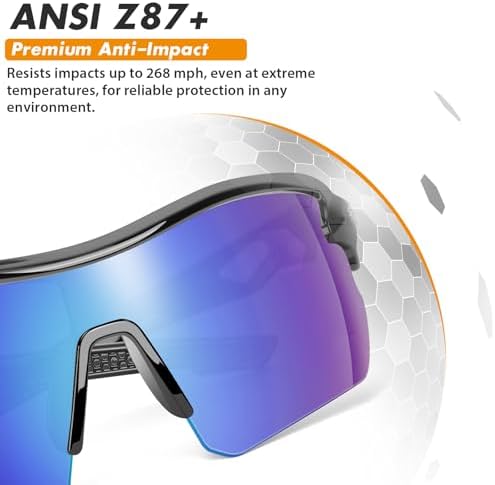 12 Pack Safety Glasses for Men, ANSI Z87.1 & UV Protective Eyewear