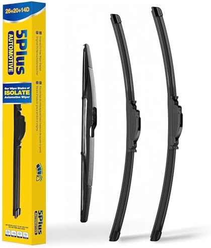 5 PLUS Custom-Fit Wipers fits 2007-2014 Ford Edge Windshield Wipers