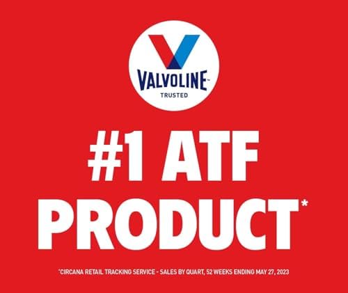 Valvoline Multi-Vehicle (ATF) Full Synthetic Automatic Transmission Fluid 1 QT, Case of 6