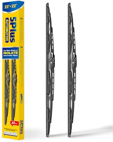 5 PLUS 22" Wiper Blades 2 Pack fits Ford F150 F250 F350 F450 F550 2009-2026