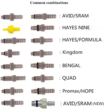 Bicycle Brake DOT Oil Bleed Kit for Avid Sram Code5 Code R Juicy Ultimate Elixir Formula Hayes Bngal Hope Quad Hydraulic Disc Tools