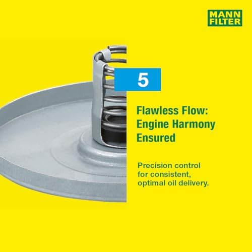 Mann Filter Oil Filter Element - HU821X (Pack of 2)