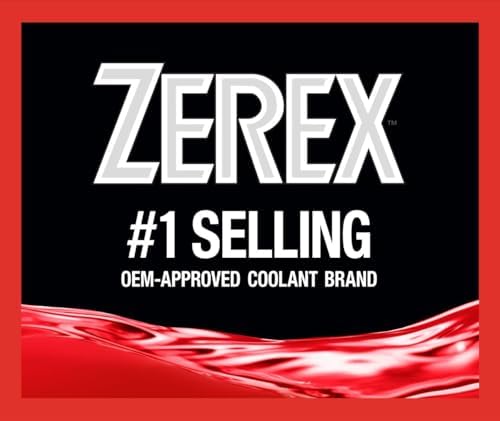 Zerex Heavy Duty Extended Life 50/50 Prediluted Ready-to-Use Antifreeze/Coolant 1 GA, Case of 6