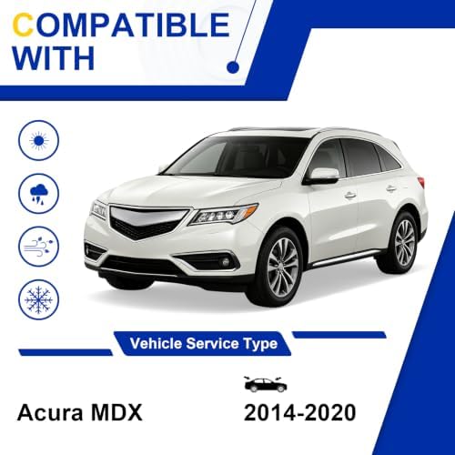 KAIYI 3 Pack Windshield Wipers Compatible with Acura MDX 2014-2020