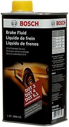 BOSCH ESI6-32N Low Viscosity Extended Life Brake Fluid, DOT 3/4/5.1 - 1 Qt.