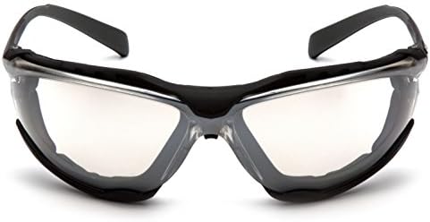 Pyramex Proximity Safety Glasses Eye Protection, Amber H2X Anti-Fog