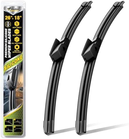 Silicone Windshield Wiper blades Replacement for