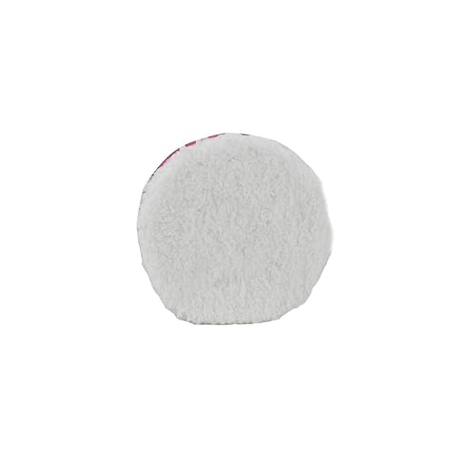 Maxshine 3" Universal Microfiber Polishing Foam Pad for Finishing – Ultra-Soft Microfiber with Hook & Loop – Compatible with DA & Rotary Polishers – Ideal for Final Polishing Steps