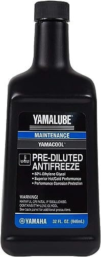YAMAHA Original OEM Yamalube ACC-YAMAC-BL-32 Pre Diluted Antifreeze Yamalube OEM - (1) Quart