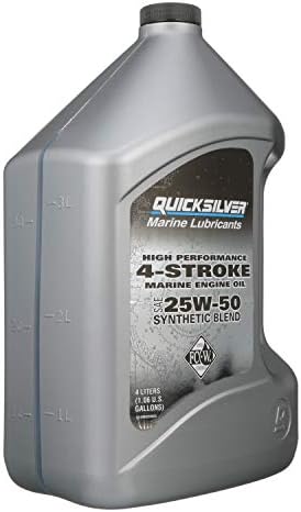 Quicksilver 25W-50 High Performance Marine Engine Oil